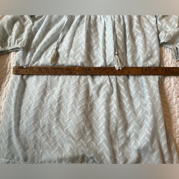 Light blue boho chic dress - Picture 9 of 9